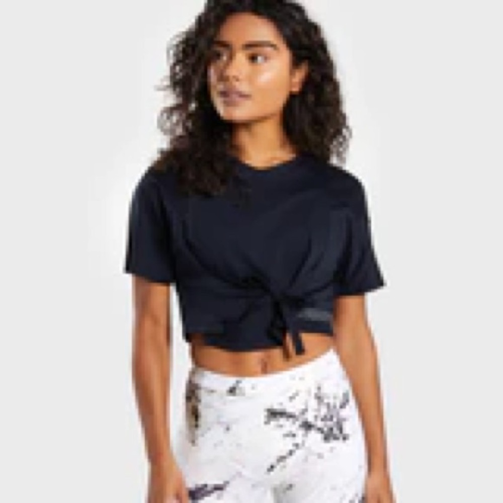 Gymshark Ori Crop Top - Black